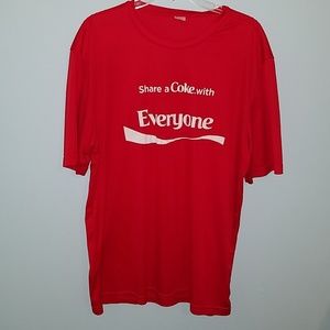 Coca-Cola Share a Coke shirt EUC
